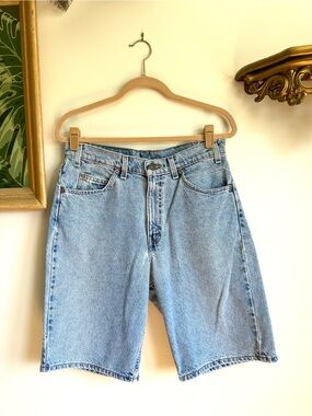 Levi’s Vintage Orange Tab 550 Relaxed Fit Denim Jean Shorts 32